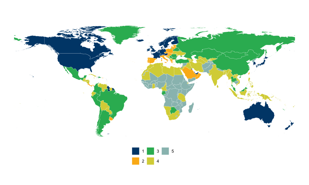 Map CPSG Country Lists - Training Program